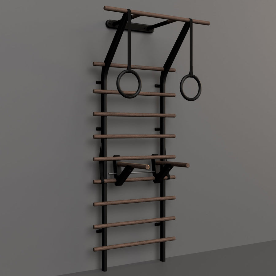 Nussbaum Premium Sprossenwand Set für zu Hause